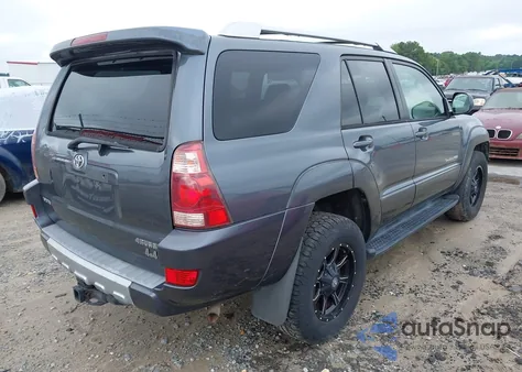 2004 Toyota 4Runner Sr5 Sport V8 из США, поврежденный, VIN JTEBT14R540034404